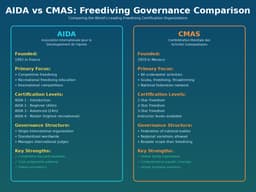 AIDA vs CMAS: The Fractured World of Freediving Governance